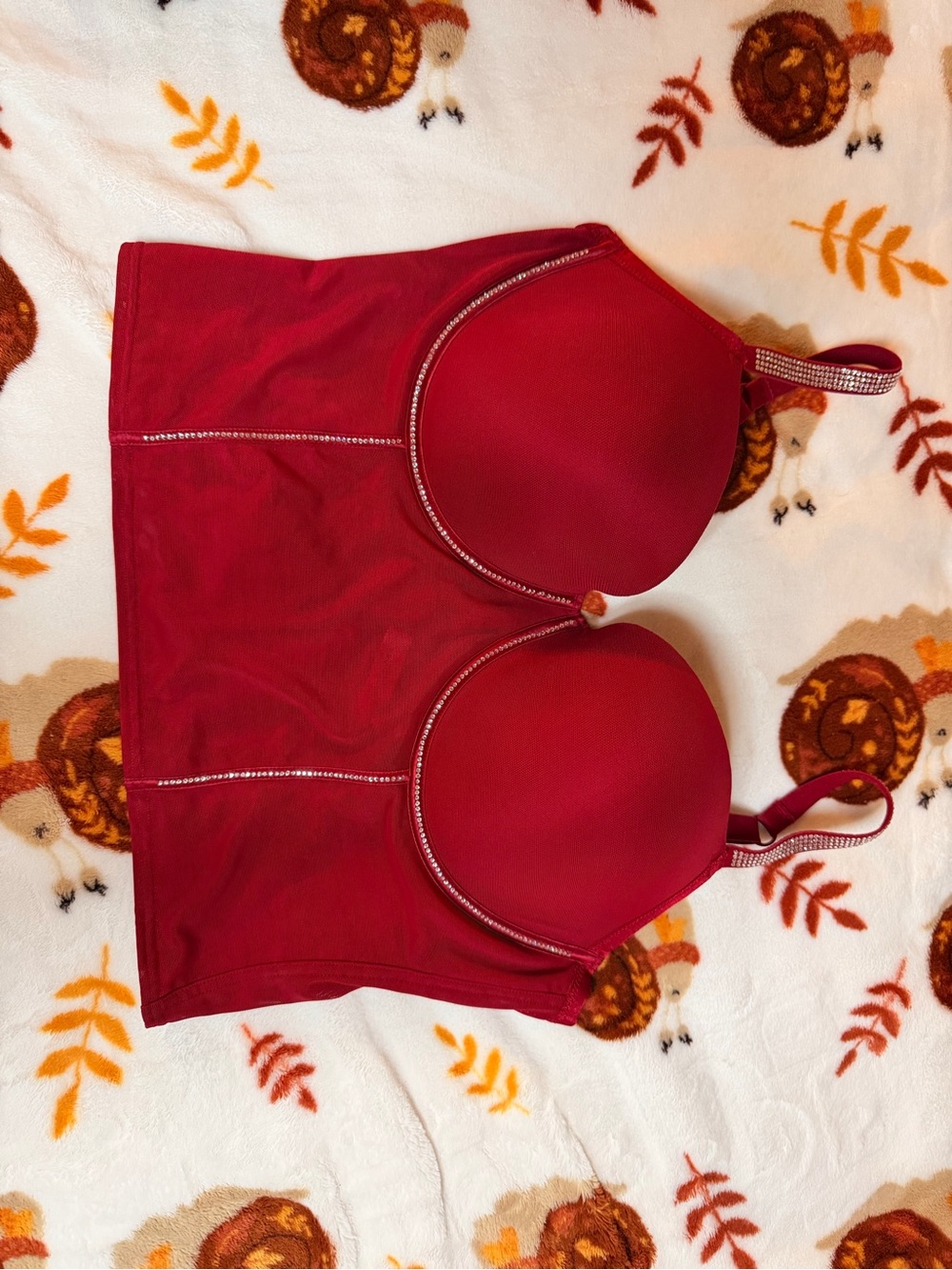 Victoria's Secret Red bustier top